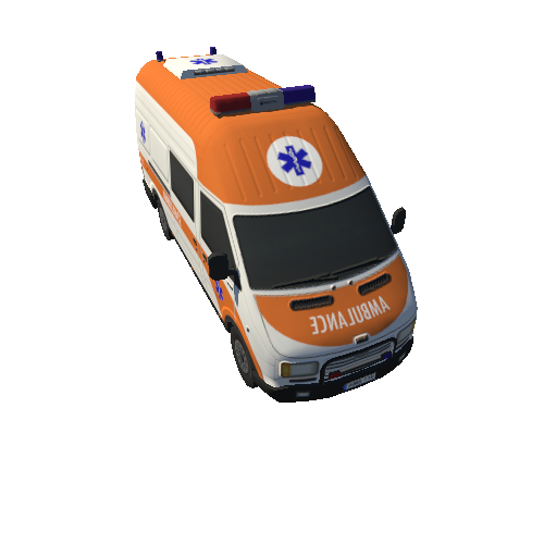 RC Ambulance Car V01 C01